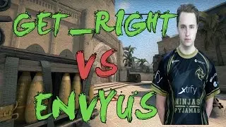 CSGO: POV NiP GeT_RiGhT vs ENVYUS (23/15) mirage @ FACEIT League 2015 Stage 3 Finals