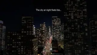 The City at Night Feels Like&hellip; #city #music #latenightmusic
