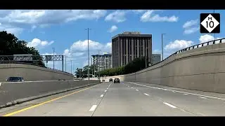 Detroit Freeways - Lodge Freeway, M-10 Northbound - 2024/60