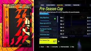 HOW TO COMPLETE PRE SEASON CUP OBJECTIVES! ⭐ FIFA 22 ULTIMATE TEAM