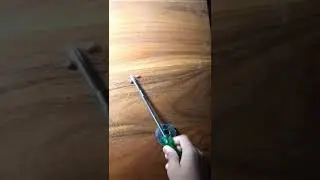 magnetize a screwdriver🪛 #shorts #technozoom