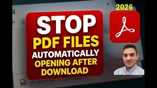 Предотвращение автоматического открытия PDF-файлов после загрузки | Как скачать PDF-файл, не откр...