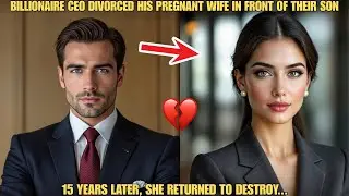 BILLIONAIRE CEO DIVORCED HIS PREGNANT WIFE IN FRONT OF THEIR SON; 15 YEARS LATER, SHE RETURNED TO...