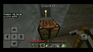Playing Minecraft with my friend part 2