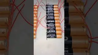 3000mAh 18650 Lithium Battery | Gold Lithium ion battery | 18650 Battery  Unboxing #shorts