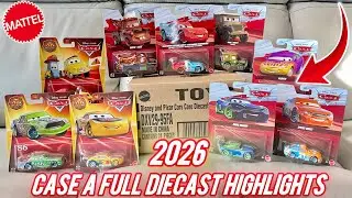 2026 Disney Cars Case A Highlights Review - Made In China Cars Are Back‼️Mattel｜Transforming McQueen