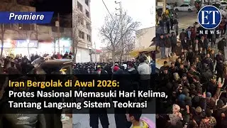 Iran Bergolak di Awal 2026: Protes Nasional Memasuki Hari Kelima, Tantang Langsung Sistem Teokrasi