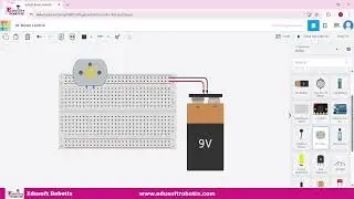 DC Motor with Push Button | Simple Electric Motor Circuit Experiment