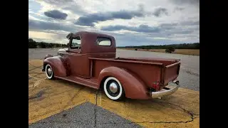 1946 Chevy Pickup For Sale~350~Auto~12 Bolt~Power Disc Brakes~Camaro Front Clip~Power Steering