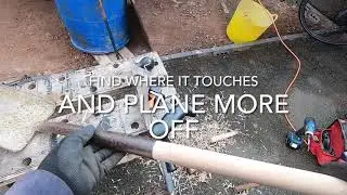 New stale handle spade fitting