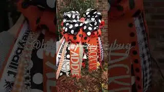 Hair Bow homecoming mums #homecomingmums #diy #texashomecoming #smallbusiness #homecoming