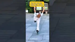 &Ocirc;ng L&atilde;o 82 Tuổi Trượt Patin si&ecirc;u đỉnh