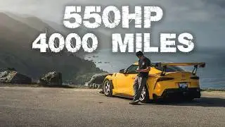 CRAZY BEAUTIFUL ROADTRIP WITH TRACK BUILT TOYOTA SUPRA