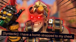 encountering a LORE ACCURATE junkrat in overwatch 2...