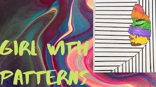 GIRL WITH PATTERNS || PROLIFIC ART
