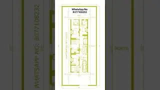 40 x 90 modern house plan