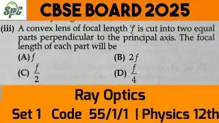 Q30 A convex lens of focal length f is cut into two equal parts perpendicular to the principal  axis