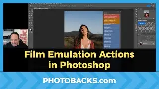 Photobacks Film Emulation Photoshop Actions: Unleash Iconic Magic on Digital Photos
