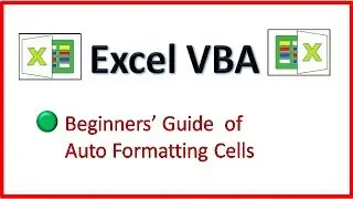 Cell Formatting with Excel VBA