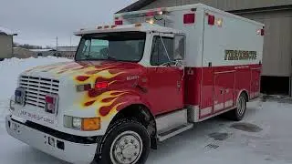 GovDeals: 1991 Rescue/Ambulance International 4700