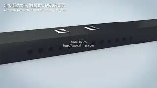 Xintai Touch Large Splicing IR Touch Frame Assembled Video