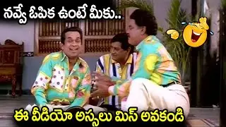 నవ్వే ఓపిక ఉంటే మీకు..Brahmanandam, Kota Srinivasa Rao And MS Narayana Evergreen Non Stop Comedy