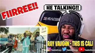 99 OVERALL GLITCH BUILD BACK!! Ray Vaughn - This Is Cali (FREESTYLE) (REACTION)