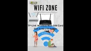 SIM Supported Router in Bangladesh; TP link TL-MR6400 4G+ LTE +Broadband line use