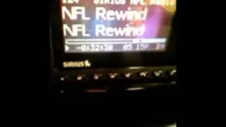 Seth on Sirius NFL Radio