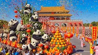 [ 4K ] Lunar New Year 2026 Beijing | EPIC Animal Parade at Tiananmen Square.