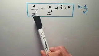 Résolution d'une équation avec un changement de variable.
