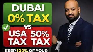 Why Dubai Has 0% Income Tax (And the U.S. Takes Up to 50%)