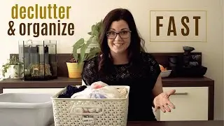 How to Organize Your Home Fast | KONMARI Method of Decluttering