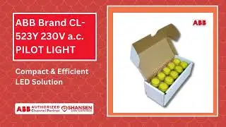 ✨Light Up Your Industrial Panels with ABB CL 523Y 230V a c  Pilot Light #abb #pilotlight