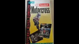 The Best of Daredevil Motocross (actually misspelled motorcross on VHS tape)