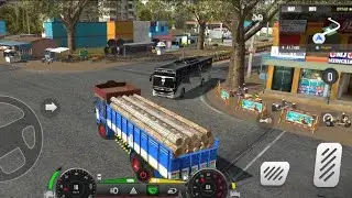 The Truck Transfer To company Material Indian truck Simulator 🚒
