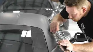 Ferrari 458 Matte Black Roof and Clear Bra (HQ)