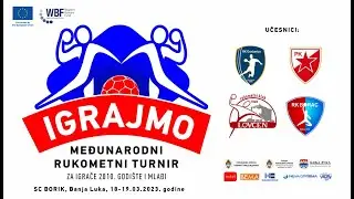Međunarodni rukometni turnir IGRAJMO dan drugi