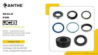 JCB Spare Parts - JCB Seals For 3CX 3DX Backhoe Loader - Anthe