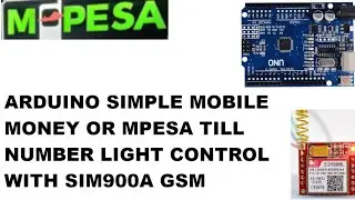 Arduino mobile money | mpesa till light control