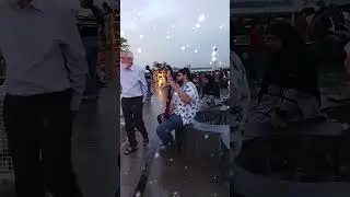 People relaxing after a photo shoot. hussain sagar hyd