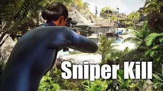 HITMAN 3 Ambrose Island Sniper Kill Everyone Infinite Ammo