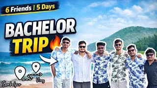 Bachelor Life on Trip | 6 Friends Exploring Visakhapatnam ( Sambalpur to Vizag )