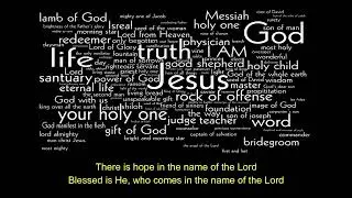 In the Name of the Lord instrumental Key of E