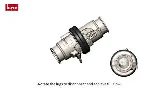 HD Full-flow Ball Valve Quick Coupling