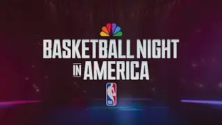 NBC's Basketball Night in America pregame show intro 2026 