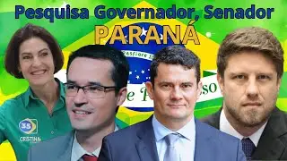 🔥 A Direita Domina o Paraná  Moro Imbatível e Deltan Rumo ao Senado  Pesquisa Revela a Força