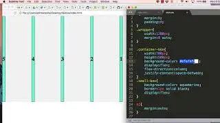 FlexBox Tutorial : Part 1 - Positioning Div's inside Parent Container Using CSS Flex