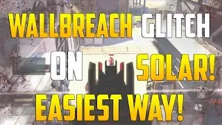 (Advanced warfare glitches) Wallbreach Glitch On Solar! (Easiest Way)