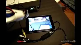 Видео FPV на Android, здесь используется Nexus 9, также работает на моем OnePlus One